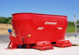 Fütterungstechnik Biogas Mischer Trioliet Solomix 2-3000