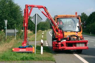 Sommerdienstgeräte Böschungsmäher Dücker DUA 800 VMS 1200