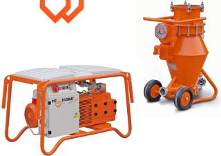Druckluftförderer PFT Silomat trans plus 100