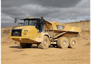 Dumper Caterpillar 735