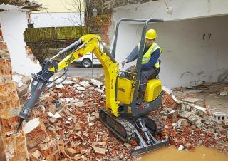 Elektro Raupenbagger Wacker Neuson 803 dual power 