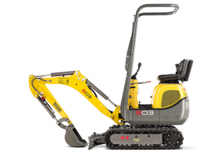 Elektro Raupenbagger Wacker Neuson 803 dual power 