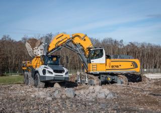 Elektro Raupenbagger Liebherr R 976-E