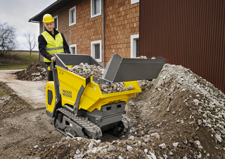 Elektro Raupendumper Wacker Neuson DT10e