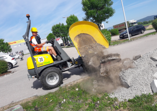Elektro Raddumper Wacker Neuson DW15e