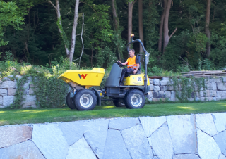 Elektro Raddumper Wacker Neuson DW15e