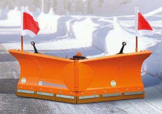 Winterdienste Schneepflüge Federklappen-Schneepflüge Wiedenmann SnowMaster Vario Flex 3370
