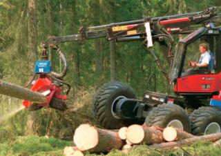 Forstmaschinen Forst-Vollernter Valmet 921 C