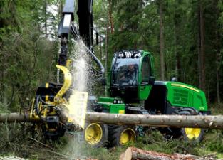 Forstmaschinen Forst-Vollernter John Deere 1270 E