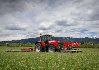 Frontmähwerke Scheiben m. Aufbereiter Massey Ferguson DM367 FQ-KC
