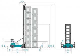 Konecranes SMV 37 G 4 S Abmessungen und Größe