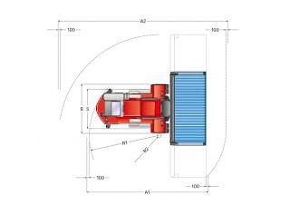 Kalmar DCE 70-35 E4 Abmessungen und Größe