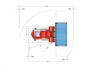 Kalmar DCE 80-45 E6 Abmessungen und Größe