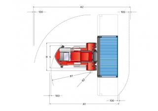Kalmar DCE 90-45 E5 Abmessungen und Größe