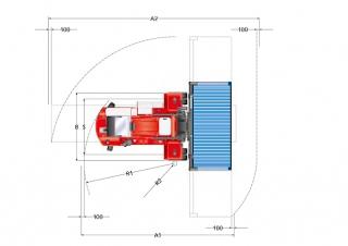 Kalmar DCF 80-45 E6 Abmessungen und Größe