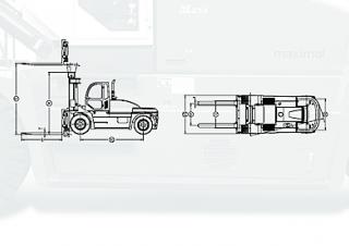 Maximal FD 180 T-MWK3-2 Abmessungen und Größe