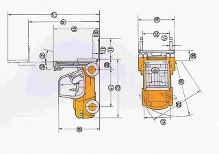 Frontstapler Treibgas Samsung SF 45 L