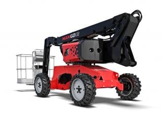 Gelenk Arbeitsbühnen Gelenkarbeitsbühnen auf Rädern Manitou ManGo 12