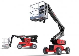 Gelenk Arbeitsbühnen Gelenkarbeitsbühnen auf Rädern Manitou ManGo 12