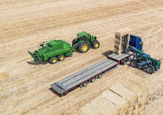 Grosspackenpressen + Hochdruckpressen John Deere L624