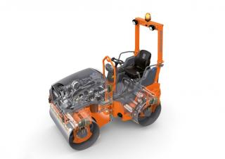 Walzen Gummiradwalzen Hamm HD 14 TT