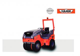 Walzen Gummiradwalzen Hamm HD 14 TT