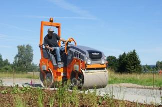 Walzen Gummiradwalzen Hamm HD 14 TT