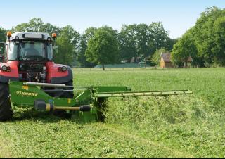 Heckmähwerke Scheiben m. Aufbereiter Krone EasyCut R 280 CV