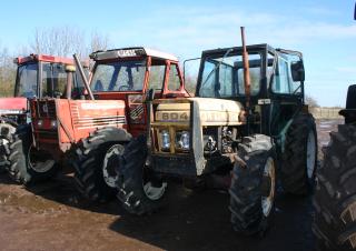 Hinterrad-Traktoren Leyland 604
