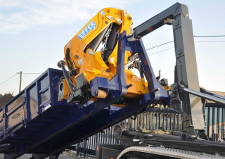 Hydr. Ladekrane Effer 350 4S