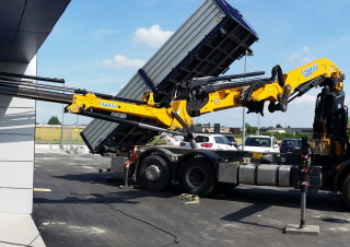 Hydr. Ladekrane Effer 395 5S 
