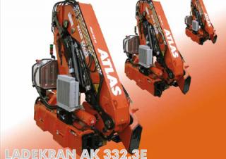 Hydr. Ladekrane Atlas AK 332.3E A7 