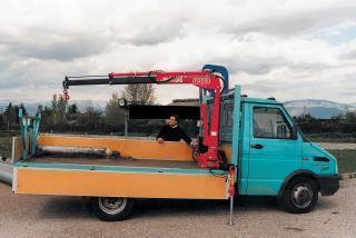 Hydr. Ladekrane Fassi M 15 A 12 Teleskop