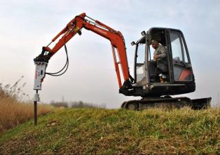 Anbaugeräte Hydraulik-Meißelhämmer AJCE AB-100M