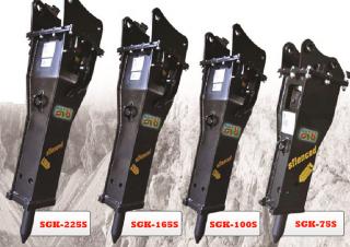 Anbaugeräte Hydraulik-Meißelhämmer Eusiti SGK-1810S