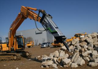Anbaugeräte Hydraulik-Meißelhämmer Daemo B210