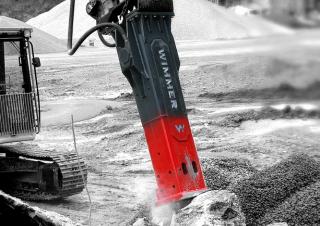 Anbaugeräte Hydraulik-Meißelhämmer WIMMER WH 6