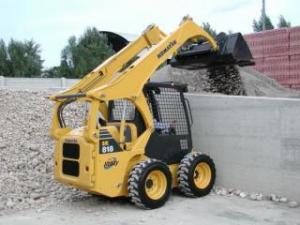 Kompaktlader Komatsu SK818-5 Super Flow