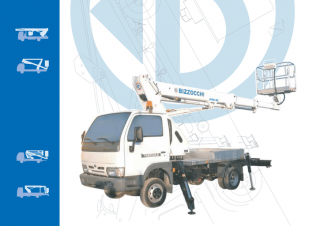 Teleskoparbeitsbühnen LKW-Teleskoparbeitsbühnen Bizzocchi Autel 162 HP