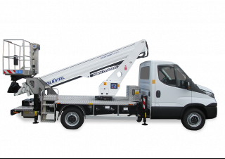 Teleskoparbeitsbühnen LKW-Teleskoparbeitsbühnen Oil & Steel Scorpion 2013