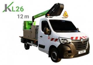 Teleskoparbeitsbühnen LKW-Teleskoparbeitsbühnen Klubb KL26
