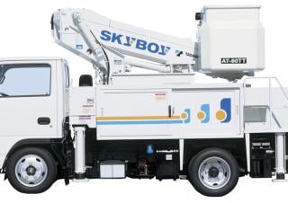 Teleskoparbeitsbühnen LKW-Teleskoparbeitsbühnen Tadano AT-80TT
