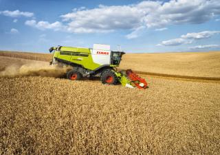 Mähdrescher Claas Lexion 740