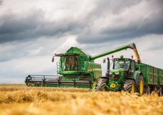 Mähdrescher John Deere W 550 i