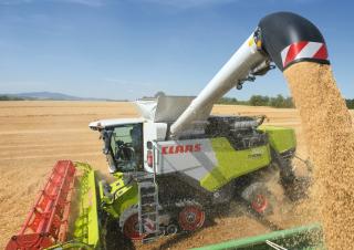 Mähdrescher Claas Trion 660 Terra Trac   