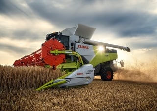 Mähdrescher Claas Trion 750   