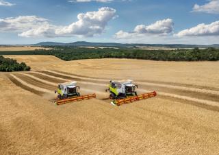 Mähdrescher Claas Trion 760   