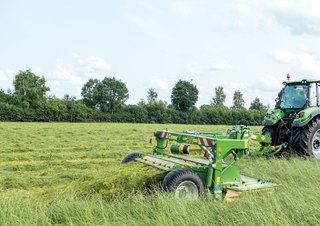 Mähwerke gezogen Scheiben m. Aufbereiter Krone EasyCut 6210 CV