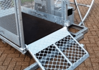 Mastkletterarbeitsbühnen De Jong A34