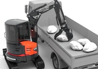 Minibagger Eurocomach 45 TR
